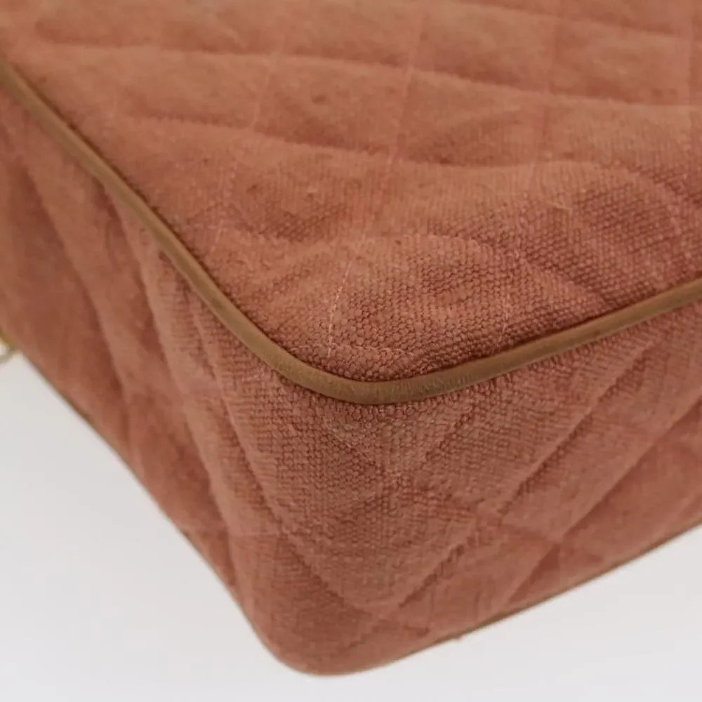 Chanel Diana Turn Lock Chain Shoulder Bag Pink